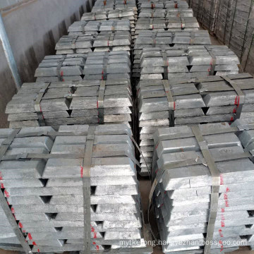 Chinese Suppliers Produce High Quality 99.99 Pure Metal Zinc Ingots for Export